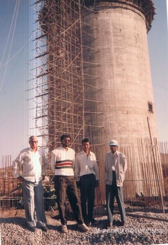 Cement Silo A.P, legacy slipform project photograph