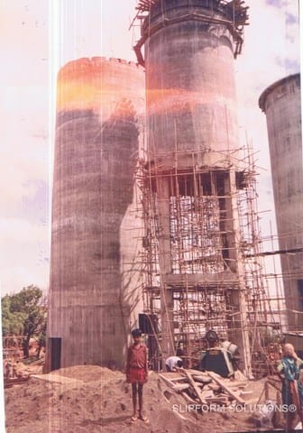 Ratnagiri building factory, legacy slipform project photograph